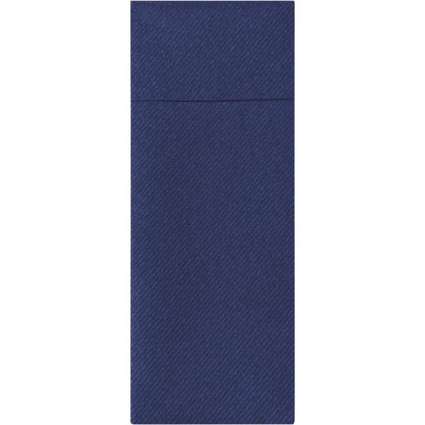 AIRLAID Bestecktasche 40 x 33 cm - 1/8-Falz (3 x 160 Stück) - Dunkelblau