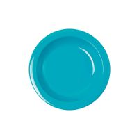 DURABEL Teller, tief  Ø  21,6 cm - Fahnenform (PBT) - hellblau href=