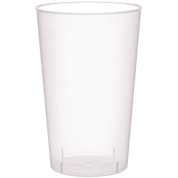 BASIC Mehrweg Trinkbecher - geeicht /-/ 0,5 l - PP