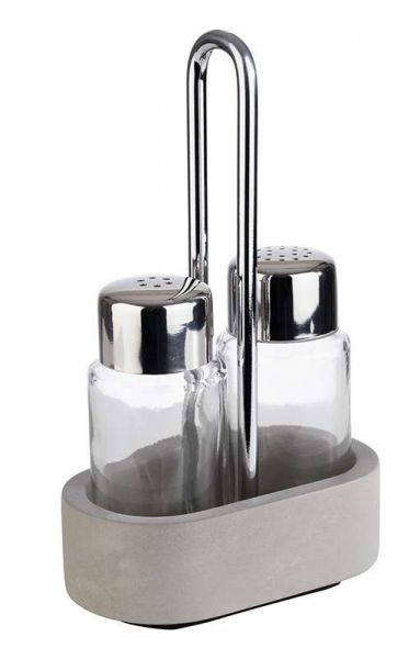 ELEMENT Menage 3-teilig - Salz &amp; Pfeffer