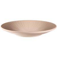 NERO Teller - Ø 21 x 3 cm - Melamin - Beige href=