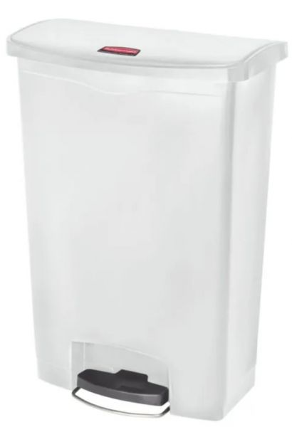 STEP-ON Abfalleimer 90 l - 57 x 35,3 x 82,6 cm - Weiß