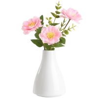 BONGO Vase – Ø 7,8 x 11,5 cm – standfeste Tischvase für Einzelblumen href=