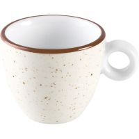 VINTAGE Espresso-Obere (bauchig) - Inhalt 8 cl - Eierschalen-Beige href=
