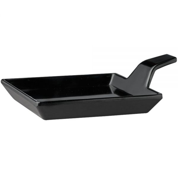 FLYING BUFFET Fingerfood-Teller 9,5 x 9,5 x 3,5 cm, Melamin - Schwarz