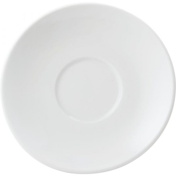 NANA Kaffee-Untertasse - (Ø 14,2 cm) - Weiß
