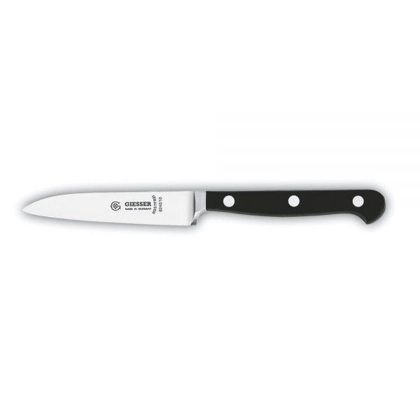 Geschm. Gemüsemesser 8 cm - POM-Griff Schwarz