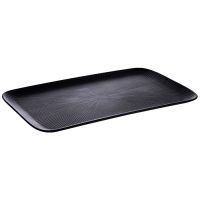 NERO GN 1/2 Tablett - 32.5 x 26.5 x 2.5 cm - Melamin - Schwarz href=