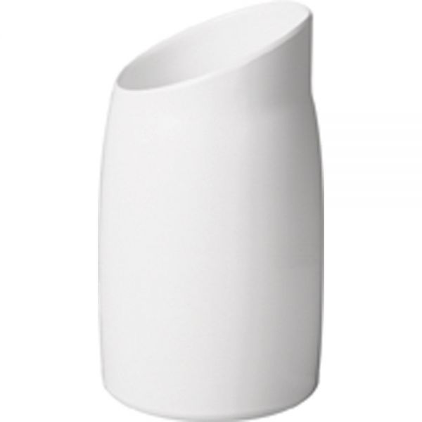 CASUAL Dressingtopf Melamin - Inhalt 1,0 Liter (Ø 12 x 21,5 cm) - Weiß