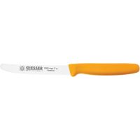 COLORATO Allzweckmesser - 21,5 cm Klinge 11 cm (Wellenschliff) Hellorange href=