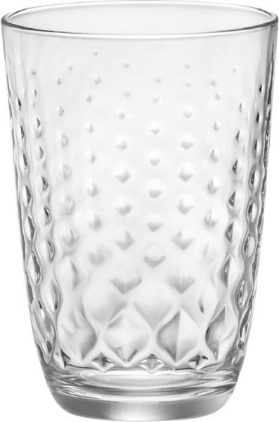 GLIT Trinkglas - 39,5 cl - (Ø 8,5 x 12 cm) - ungeeicht