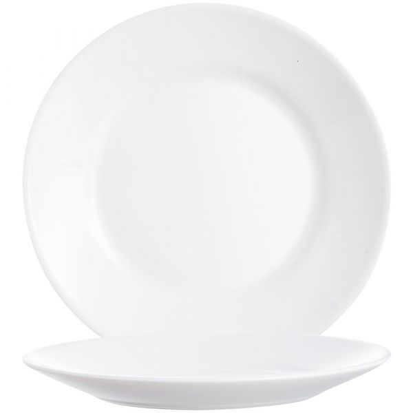 RESTAURANT Fahnenteller, Dessert Ø 19,5 cm - weiß