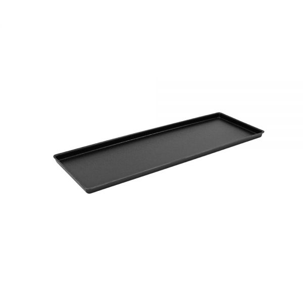 Auslagetablett ABS genarbt 58 x 19,5 x 2 cm