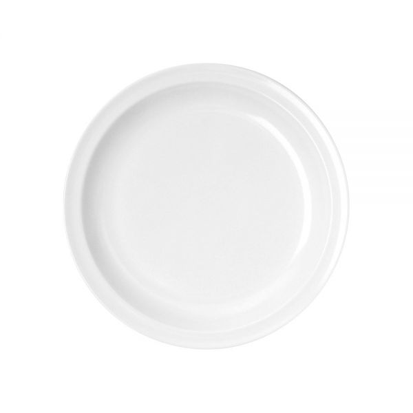 TREND WEIß Menüteller Ø 23,5 cm - Coupform (MF)