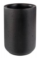 ELEMENT - Flaschenkühler - Ø 12 x 19 cm - Schwarz - Beton href=