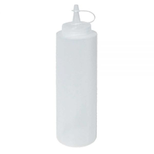 Quetschflasche 0,35 l - PE - Weiß