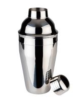 COBBLER SHAKER Ø 8,5 x 20 cm - Edelstahl, hochglanzpoliert - 0,5 l href=
