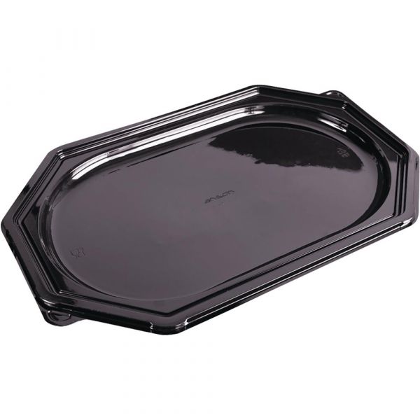 rPET-Partyplatte octagonal - 55 x 37 cm