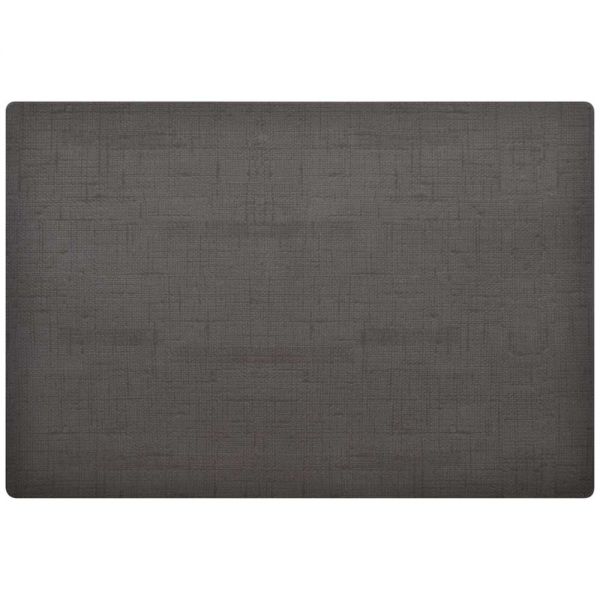 Silikon-Platzsets – 30 x 45 cm – Anthrazit – 6 Stück – flexible und pflegeleichte Tischsets