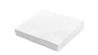 Cocktail-Serviette - 24 x 24 cm - 1/4 Falz  - 2 - lagig  -  Weiß (250 Stk.) href=