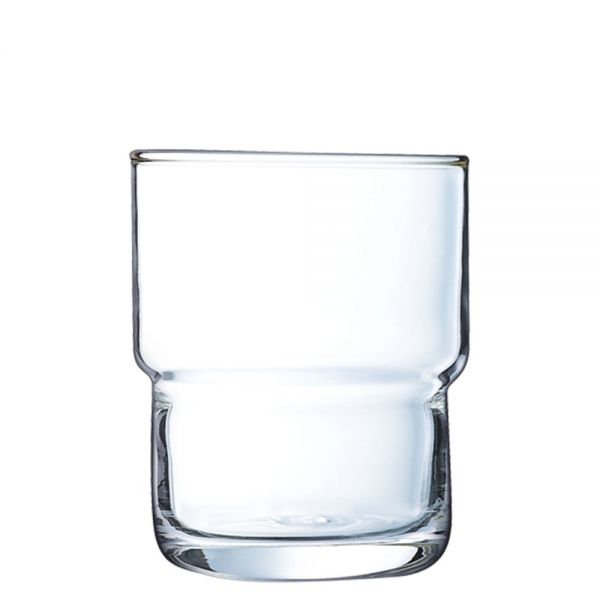 LOG Trinkglas - 16 cl - (Ø 6,3 x 8 cm) - ungeeicht