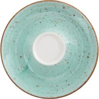 VINTAGE Espresso-Untere Ø 12,5 cm - Aquamarin href=