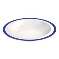 MODELL 505 Fahnenteller, tief - Ø 22,2 cm - Blau (Melamin) href=