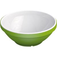 MODELL 632 Schale 320 ml - Ø 12,5 x 4,7 cm - Grün-Weiß (Melamin) href=
