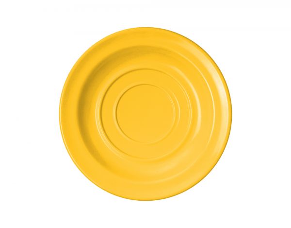 TREND GELB Untertasse - Ø 14 cm (MF)
