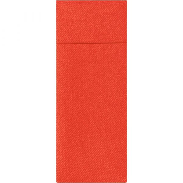 AIRLAID Bestecktasche 40 x 33 cm - 1/8-Falz (3 x 160 Stück) - Rot