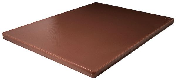 Schneidbrett 61 x 46 x 2,5 cm - Braun (HD-PE)