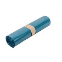 LDPE Müllsäcke 70 x 110 cm - Blau - 120 L - 60 my (15 Stück) href=