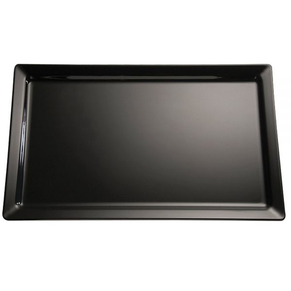 PURE Tablett 40 x 30 cm, Melamin - Schwarz