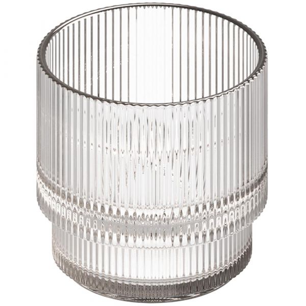 THE GRID Trinkglas - 7,5 x 7,5 cm - 17,5 cl