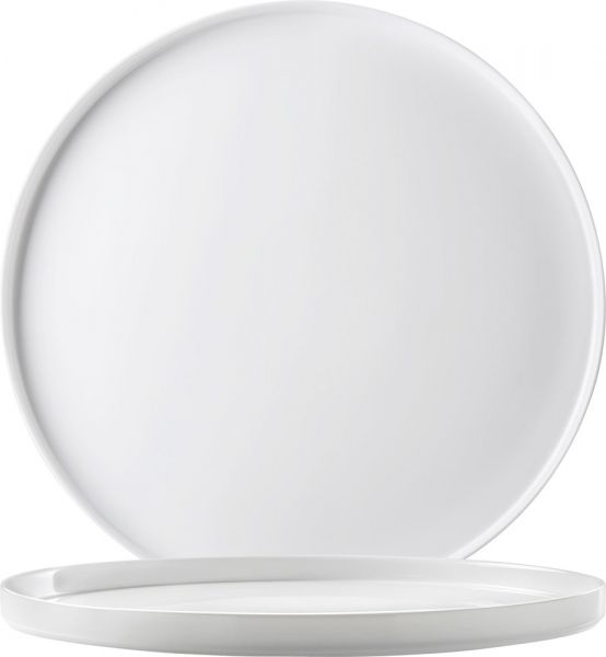 GRANGUSTO Teller, Menü - mit Rand - Ø 32 cm - weiß