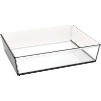 Modell 1262 Schale viereckig 22 x 18 x 5 cm - Inhalt 125 cl -Klar (SAN) href=