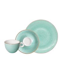 VINTAGE Aquamarin Mustergeschirr 3-teilig href=