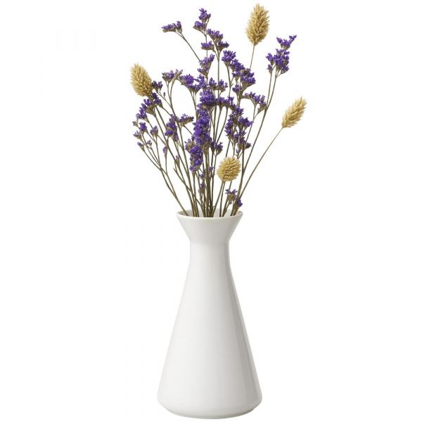 TROMBA Vase – Ø 7,5 x 14,5 cm – gerade Form – elegante Vase für Einzelblumen