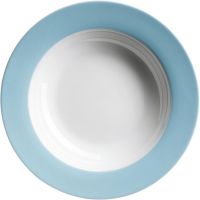 COLORIDO Teller, tief 28,5 cl - (Ø 21,5 x 3,5 cm) - Hellblau href=