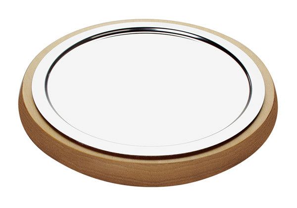 CLASSIC Holz-Frischeplatte - rund (3-teilig)