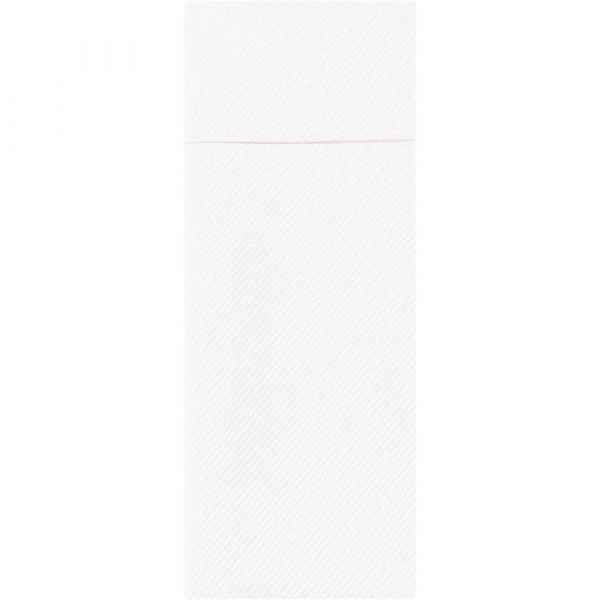 AIRLAID Bestecktasche 40 x 33 cm - 1/8-Falz (3 x 160 Stück) - Weiß