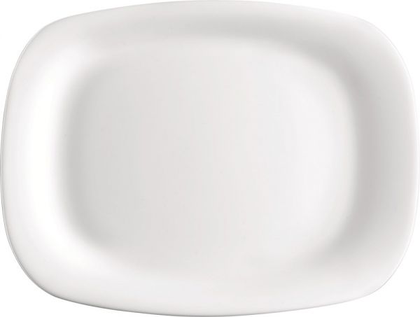 GRANGUSTO Platte, Rechteckig - 33 x 24 cm - weiß