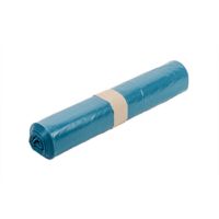 LDPE Müllsäcke 80 x 100 cm - Blau - 140 L - 34 my (25 Stück) href=