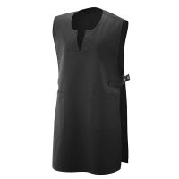 Überwurfschürze (Unisex) -  Schwarz href=