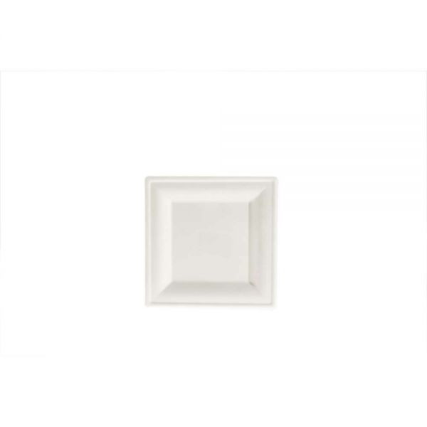 GREENHORN Zuckerrohr-Teller 16 x 16 cm, quadratisch (50 Stück)