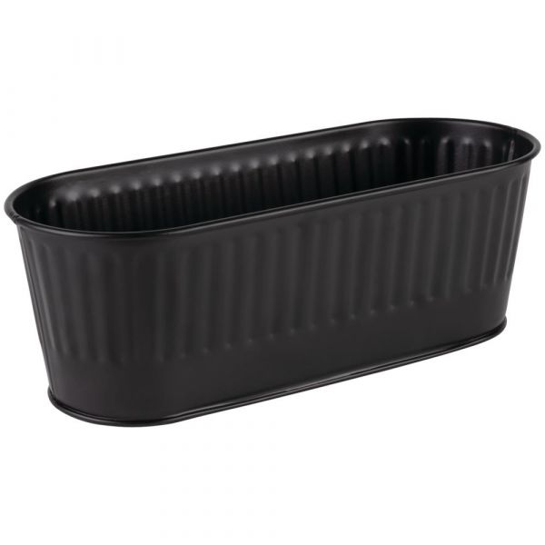 UTENSILO Besteckkorb - 2 l - (29,5 x 12 x 10 cm) - 18/0 - Schwarz