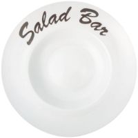 Salatteller Ø 30 x 6,2 cm mit Druck 