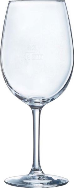 VIN Weinglas - 48 cl - (Ø 8,8 x 21,9 cm) - geeicht /-/ 0,1 l + 0,2 l