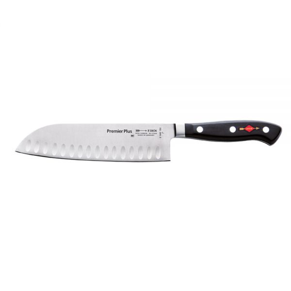 Premier Plus Santokumesser Kullenschliff 18 cm