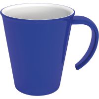 MODELL 1201 Henkelbecher 350 ml - Blau-Weiß (SAN) href=